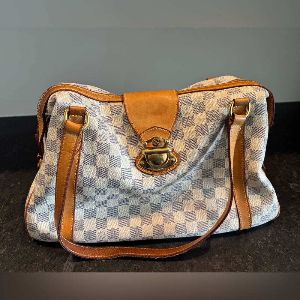 Louis Vuitton Stresa PM Shoulder bag Damier Azur Canvas